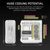 CORSAIR PC-Gehäuse - 5000T Mid-Tower High-Performance - Weiß