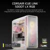 CORSAIR PC-Gehäuse - 5000T LX RGB Midi-Tower (tempered Glass) Weiß