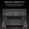 CORSAIR PC-Gehäuse - Icue Link 5000t Lx RGB Mid-Tower High-Performance