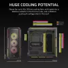 CORSAIR PC-Gehäuse - Icue Link 5000t Lx RGB Mid-Tower High-Performance