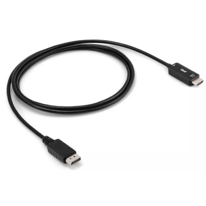 CLUB3D CAC-1083 DisplayPort-Kabel 2 m HDMI Typ D (Micro) Schwarz