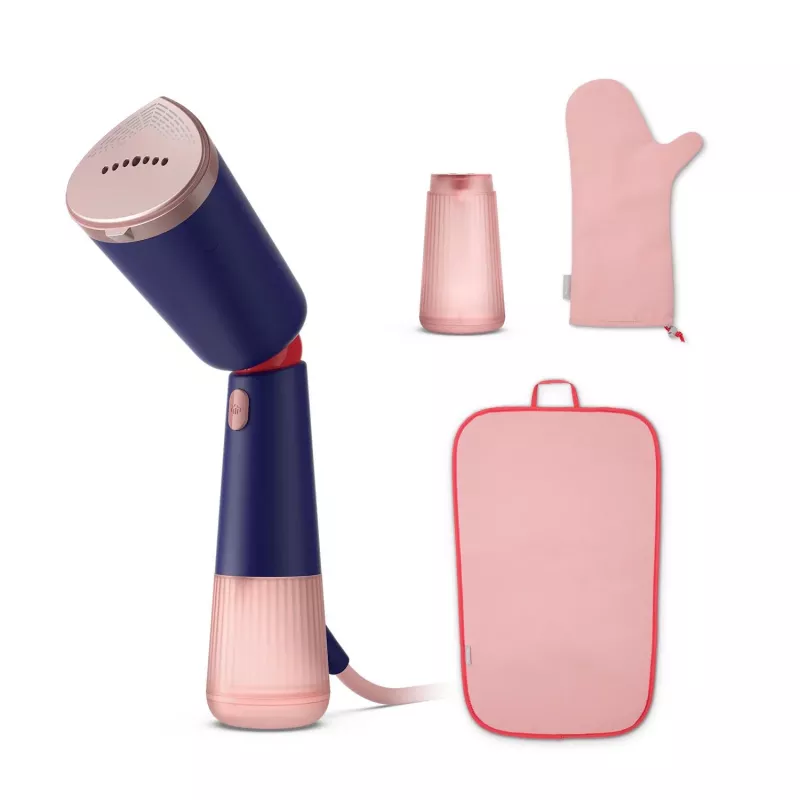 Philips 5000 series Handdampfglätter, Handdampfglätter für Kleidung, 0,32 L, 0,58 min, Blau, Marineblau, Tasten