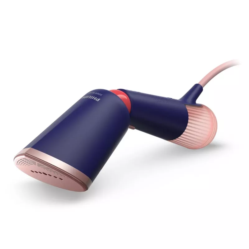 Philips 5000 series Handdampfglätter, Handdampfglätter für Kleidung, 0,32 L, 0,58 min, Blau, Marineblau, Tasten