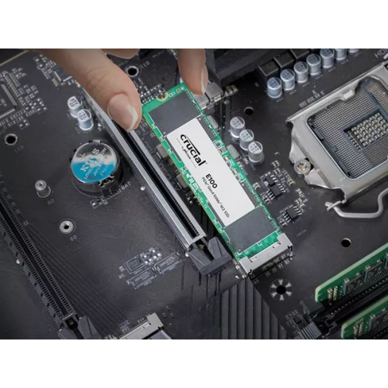 MICRON / CRUCIAL SSD - Crucial E100 - 480 GB – PCIe Gen 4 – M.2 2280