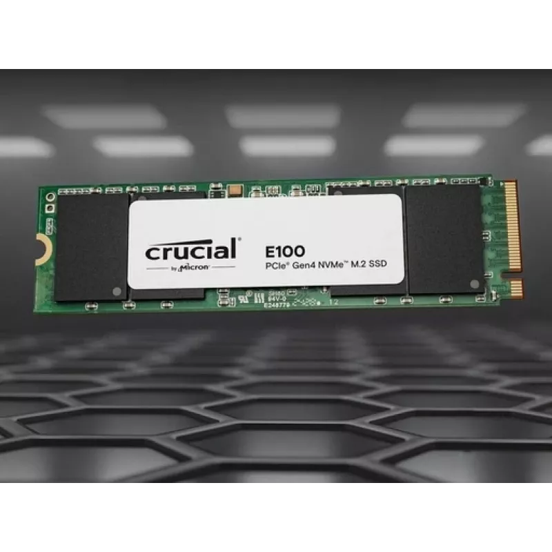 MICRON / CRUCIAL SSD - Crucial E100 - 480 GB – PCIe Gen 4 – M.2 2280