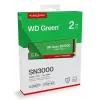 WESTERN DIGITAL SSD - WD Grün SN3000 NVMe - 500GB - PCIe Gen4 x4 - M.2 2280