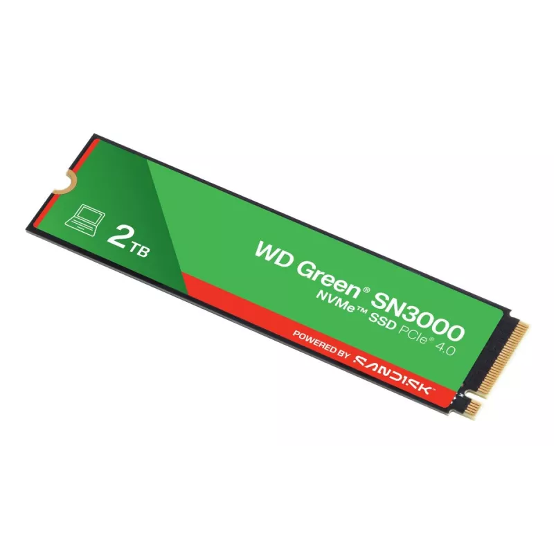 WESTERN DIGITAL SSD - WD Grün SN3000 NVMe - 500GB - PCIe Gen4 x4 - M.2 2280