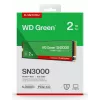 WESTERN DIGITAL SSD - WD Grün SN3000 NVMe - 500GB - PCIe Gen4 x4 - M.2 2280