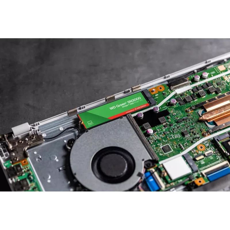 WESTERN DIGITAL SSD - WD Grün SN3000 NVMe - 500GB - PCIe Gen4 x4 - M.2 2280