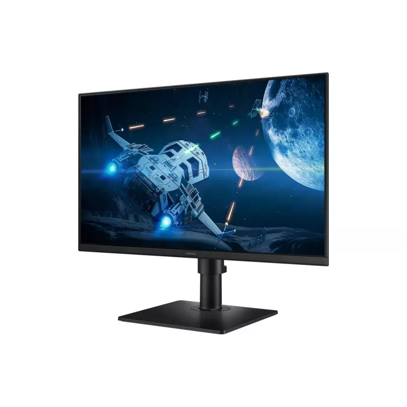 Monitor Samsung 24 Zoll S40GD LS24D400GAUXEN – 24 Zoll Full HD (1920×1080), IPS, 5 ms, 250 cd/m², USB-Hub, VESA, schwarz