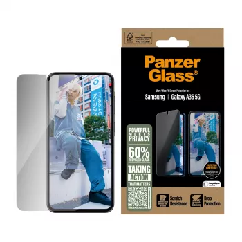 PanzerGlass ® Privacy Screen Protector Samsung Galaxy A36 5G | Ultra-Wide Fit