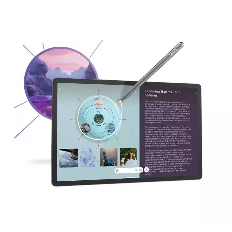 Lenovo Idea Tab Pro Mediatek 256 GB 32,3 cm (12,7 Zoll) 12 GB Wi-Fi 6E (802.11ax) Android 14 Grau