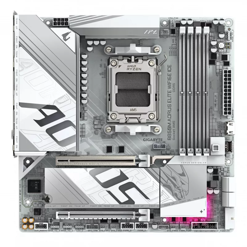 Mainboard GIGABYTE B850M AORUS ELITE WIFI6E, AMD B850, Socket AM5, Micro ATX