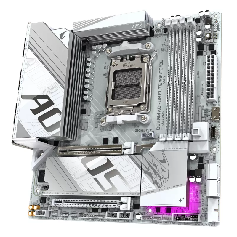 Mainboard GIGABYTE B850M AORUS ELITE WIFI6E, AMD B850, Socket AM5, Micro ATX
