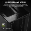 CORSAIR FRAME 4000D Midi-Tower-Gehäuse Schwarz