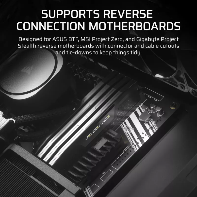 CORSAIR FRAME 4000D Midi-Tower-Gehäuse Schwarz