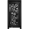 PC-Gehäuse CORSAIR FRAME 4000D RS Midi Tower — schwarz, EATX-Unterstützung, gehärtetes Glas, USB-C, 3x120-mm-Frontlüfter