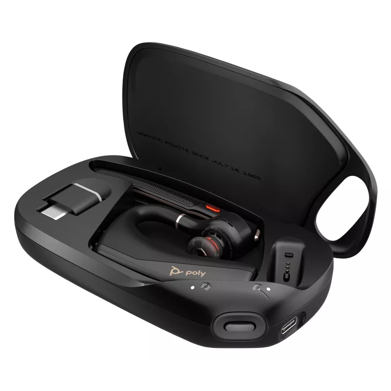 HP Poly Voyager Legend 50 Headset, kabellos, 100 - 20000 Hz, Business/Alltag, 20,5 g, Headset, Schwarz