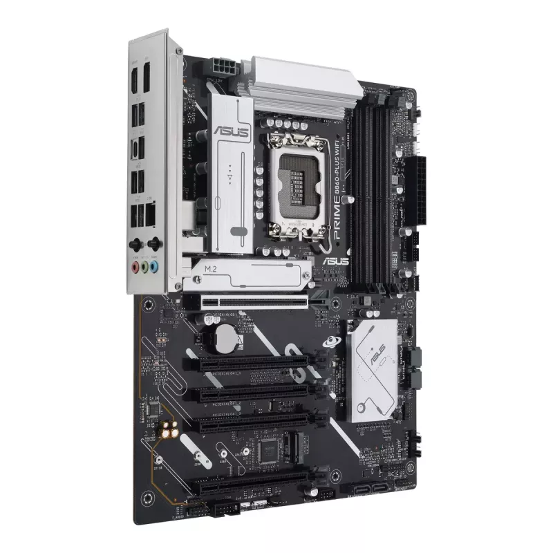 Mainboard ASUS PRIME B860-PLUS WIFI — Intel B860, LGA 1851, ATX, DDR5, 4 DIMM, Wi‑Fi 6E, 2.5Gb LAN, Bluetooth 5.3