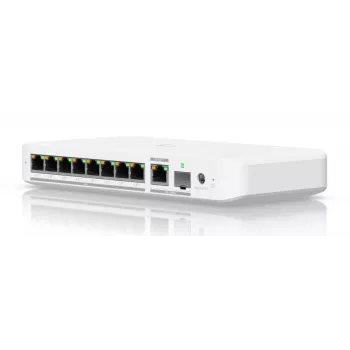 UBIQUITI NETWORKS UniFi Switch USW-Flex-2.5G-8-PoE 8x 2,5 GbE RJ45, 1x 10 GbE SFP+ 196 W