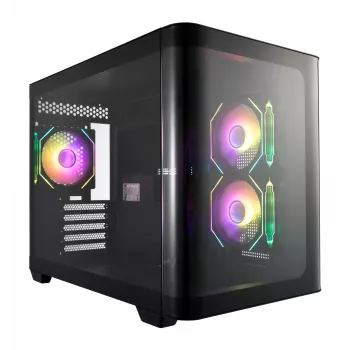 FSP S380-BA Gehäuse Mini Tower mITX, mATX Schwarz ARGB