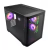 FSP S380-BA Gehäuse Mini Tower mITX, mATX Schwarz ARGB