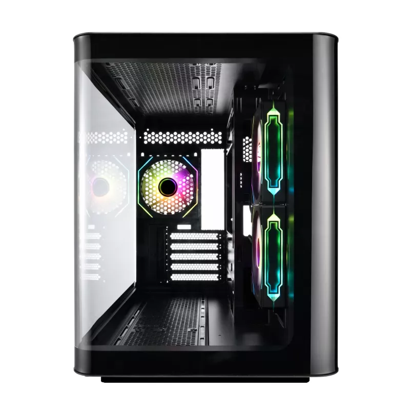 FSP S380-BA Gehäuse Mini Tower mITX, mATX Schwarz ARGB