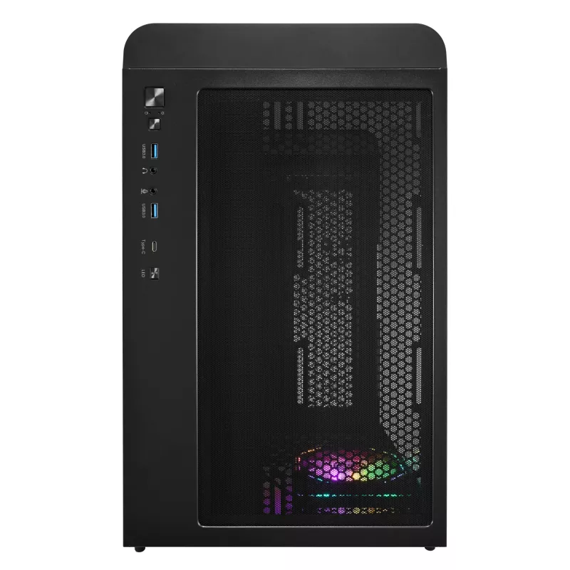 FSP S380-BA Gehäuse Mini Tower mITX, mATX Schwarz ARGB