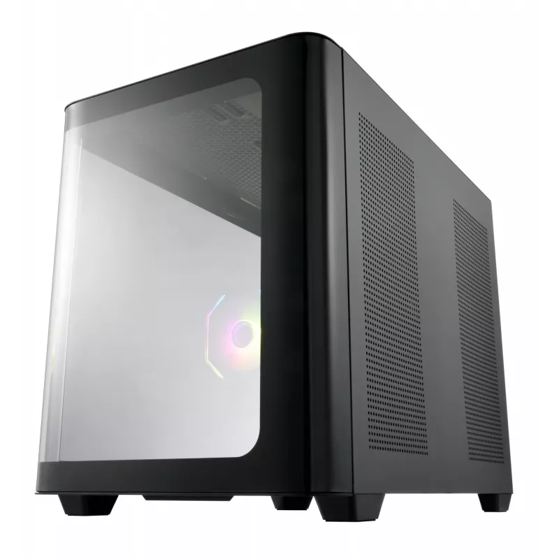 FSP S380-BA Gehäuse Mini Tower mITX, mATX Schwarz ARGB