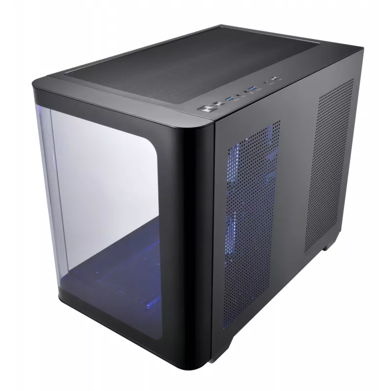 FSP S380-BA Gehäuse Mini Tower mITX, mATX Schwarz ARGB