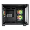 FSP S380-BA Gehäuse Mini Tower mITX, mATX Schwarz ARGB