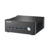 Shuttle Nano PC NA10H7, AMD Ryzen™ 7-8845HS APU, Radeon780M, 2xHDMI, 2xUSB-C 4.0(DP), 2x2.5Gbit LAN, 24/7 Dauerbetrieb, inkl. VESA