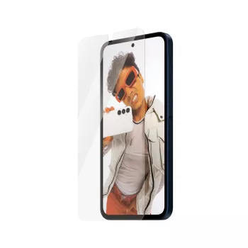 PanzerGlass SAFE. by ® Displayschutzfolie Samsung Galaxy A36 5G | Ultra-Wide Fit mit EasyAligner