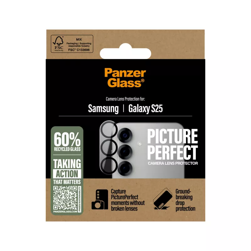 PanzerGlass ® PicturePerfect Kamera-Objektivschutz Samsung Galaxy S25
