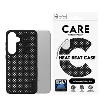 PanzerGlass CARE™ by ® Case Heat Beat Samsung Galaxy S25