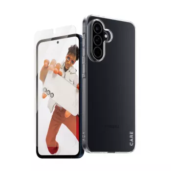 PanzerGlass CARE by Fashion 2-in-1 Bundle Samsung Galaxy A56 5G Kratz- und Stoßfest