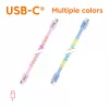 CLUB3D USB-C® Perlenkabel, Pink, 2 m, USB C, USB C, 0.48 Gbit/s, Pink