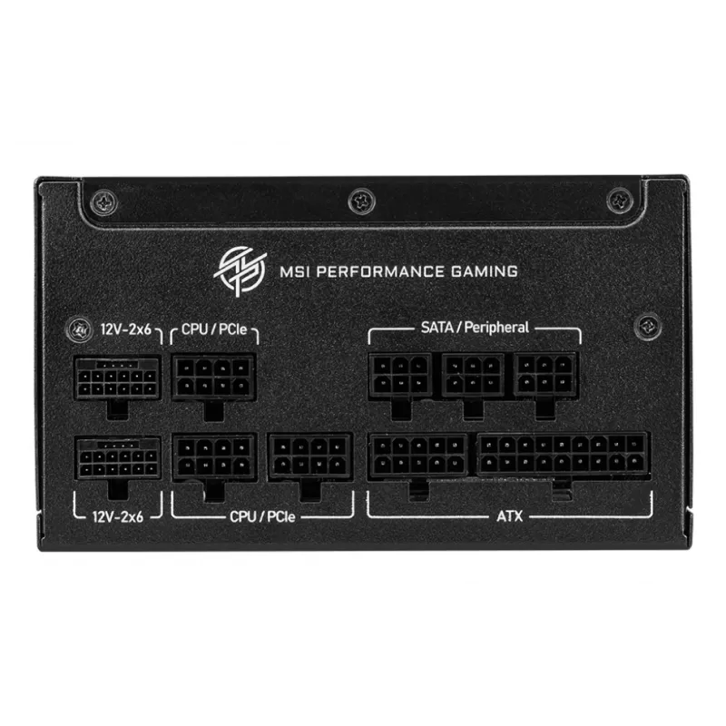 MSI MPG A850GS PCIE5 Netzteil 850 W 24-Pin ATX ATX Schwarz
