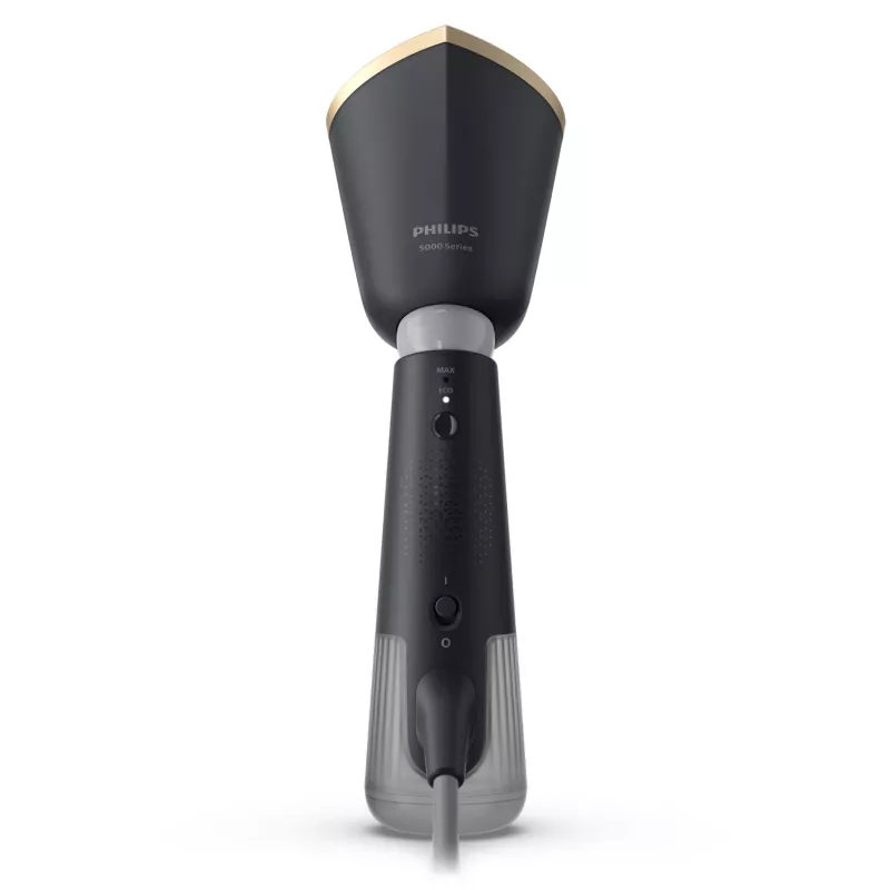Philips 5000 series Handdampfglätter, Handdampfglätter für Kleidung, 0,32 L, 0,58 min, Grau, Dunkelgrau, 24 g/min