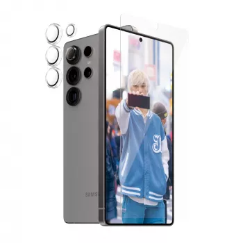 PanzerGlass ® 2-in-1 Schutzpaket für Samsung Galaxy S25 Ultra