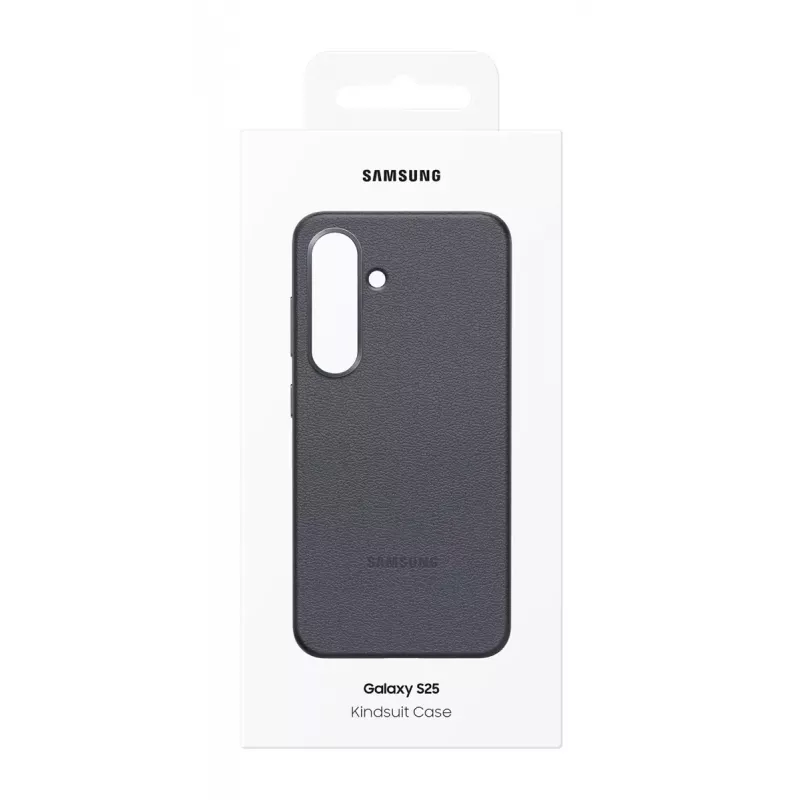 Cover Samsung Galaxy S25 Kunstleder-Hülle Schwarz