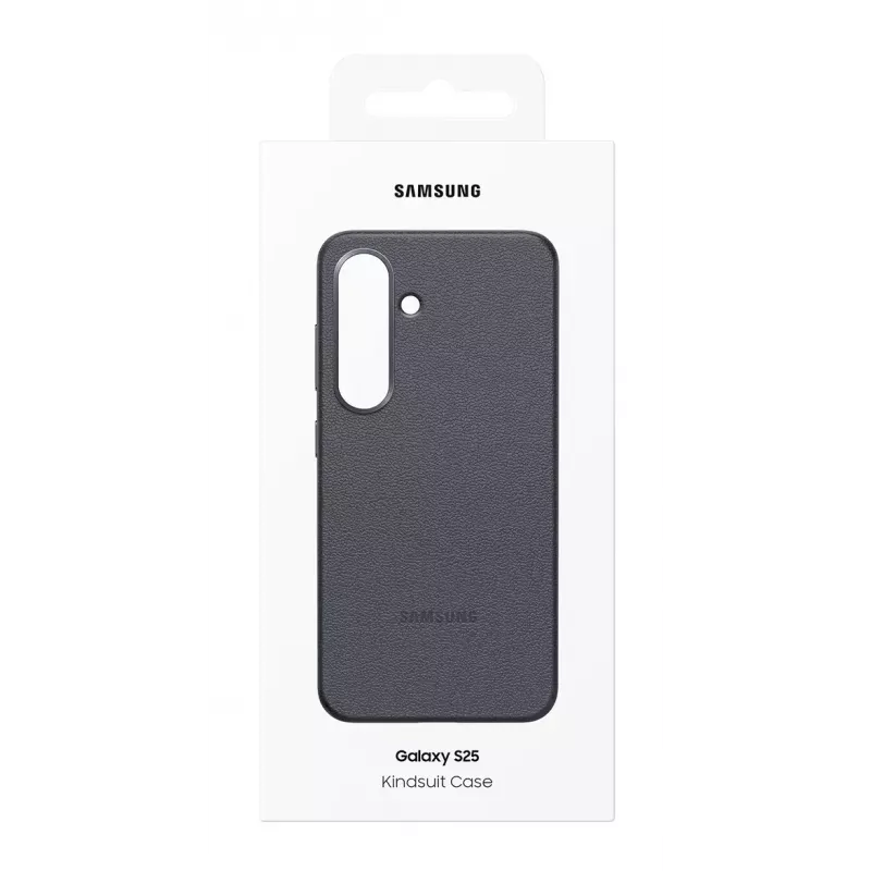 Cover Samsung Galaxy S25 Kunstleder-Hülle Schwarz