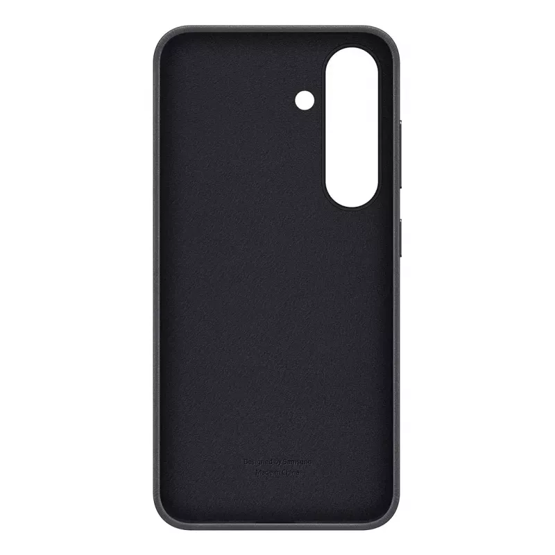 Cover Samsung Galaxy S25 Kunstleder-Hülle Schwarz