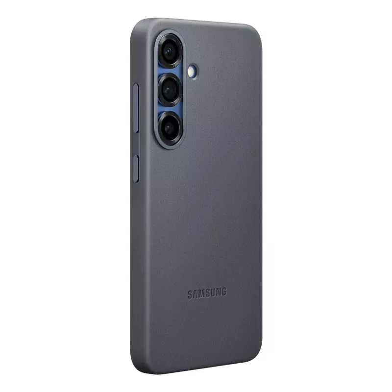 Cover Samsung Galaxy S25 Kunstleder-Hülle Schwarz