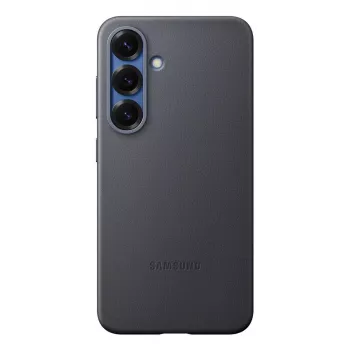 Cover Samsung Galaxy S25 Kunstleder-Hülle Schwarz