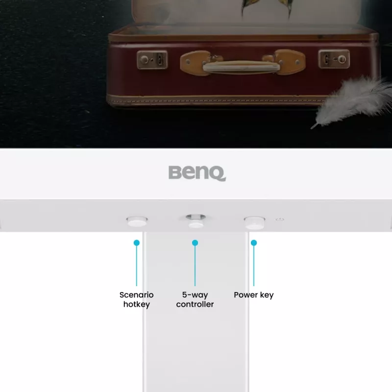 BenQ EW3290U Computer Monitor 79,2 cm (31,2 Zoll) 3840 x 2160 Pixel 4K Ultra HD LED Weiß