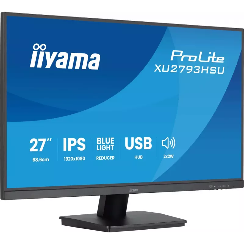 iiyama ProLite XU2793HSU-B7 Computer Monitor 68,6 cm (27 Zoll) 1920 x 1080 Pixel Full HD LED Schwarz