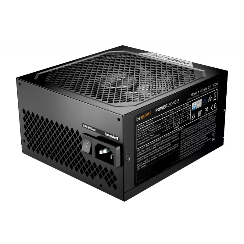 be quiet POWER ZONE 2 1000W Netzteil 20+4 pin ATX ATX Schwarz