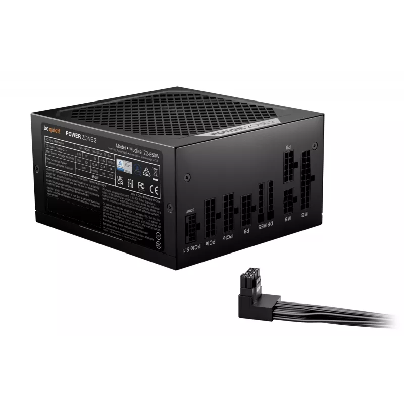 be quiet! POWER ZONE 2 850W Netzteil 20+4 pin ATX ATX Schwarz