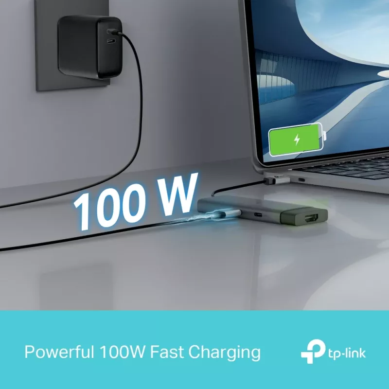 TP-Link UH5020C USB Type-C-Hub 5000 Mbit/s HDMI USB 3.2
